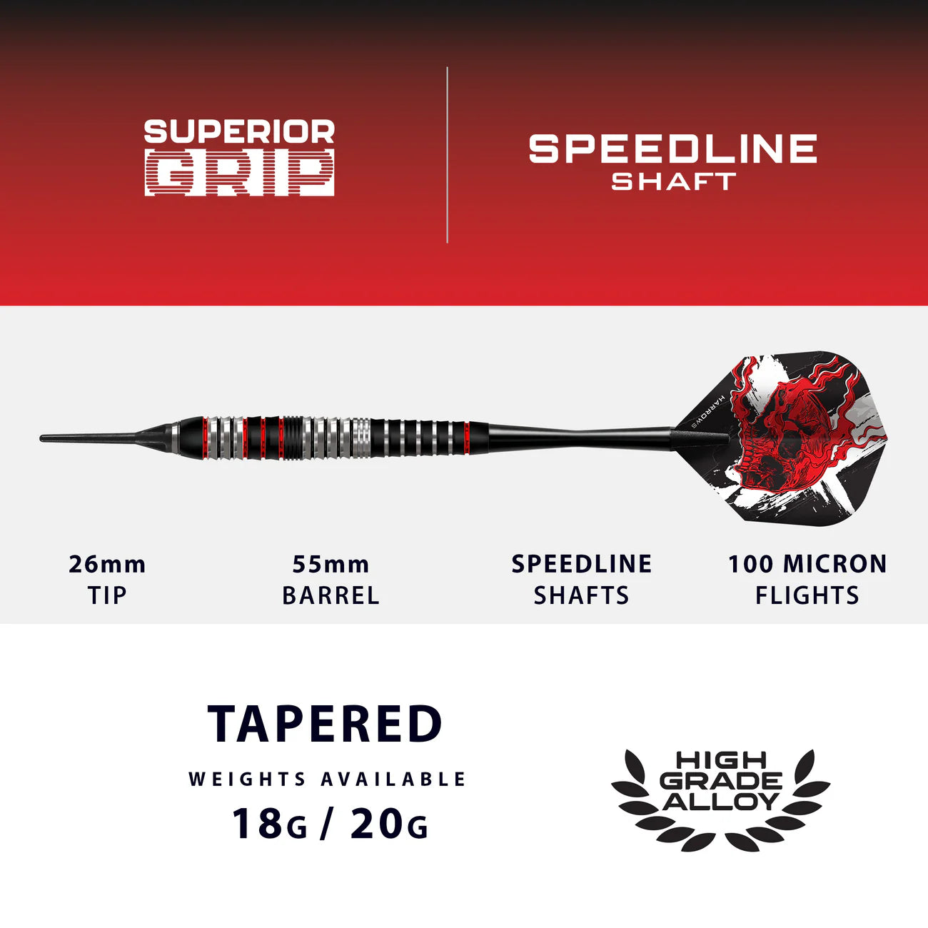 Harrows - Heavy Metal Softdart