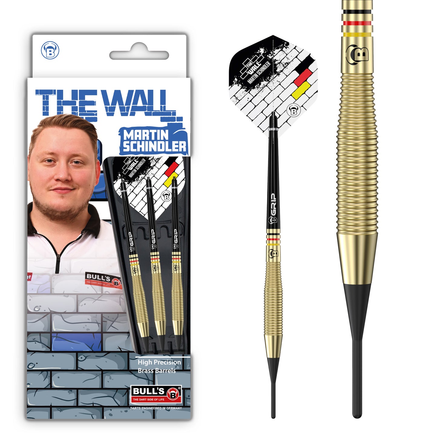 BULL'S - Martin Schindler Brass Softdart