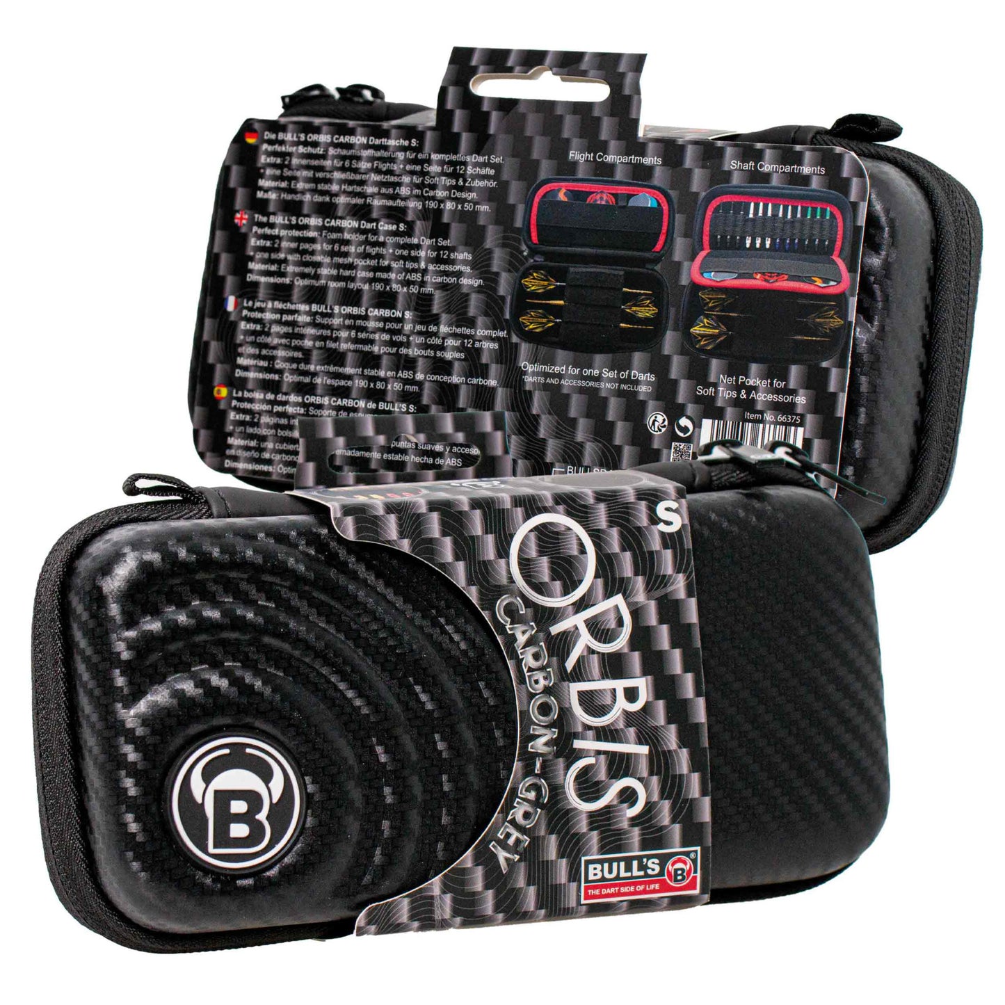 BULL'S - Orbis S Dartcase carbongrey