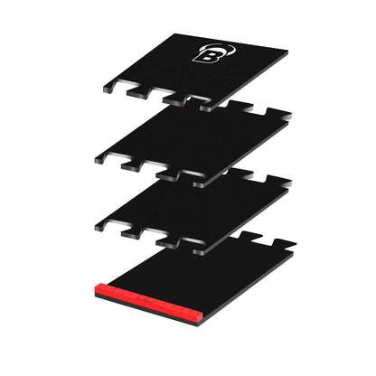 BULL'S - Puzzle Dartmatte mit Oche