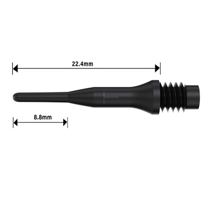 BULL'S - Tefo X Softdart Spitzen (100er Pack)