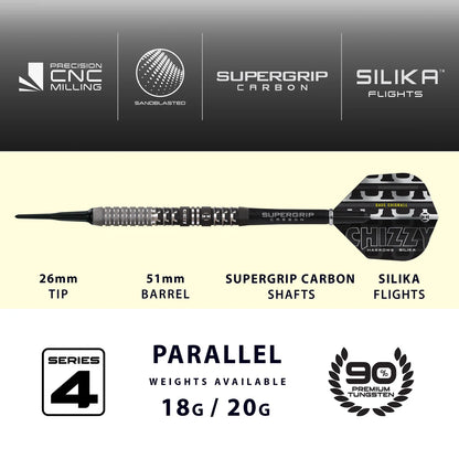 Harrows - Chizzy Series 4 90% Softdart