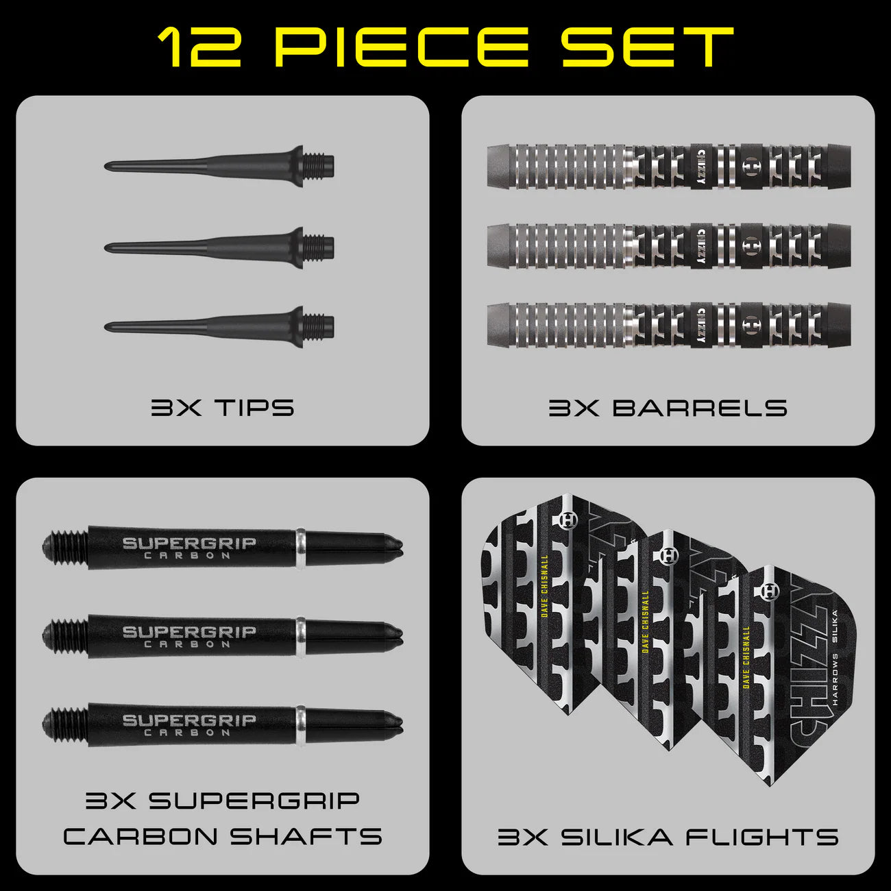 Harrows - Chizzy Series 4 90% Softdart