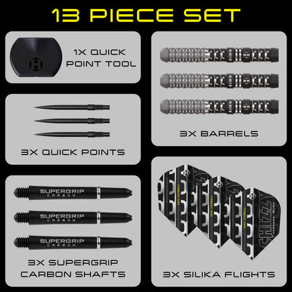 Harrows - Chizzy Series 4 90% Quick Point Steeldart