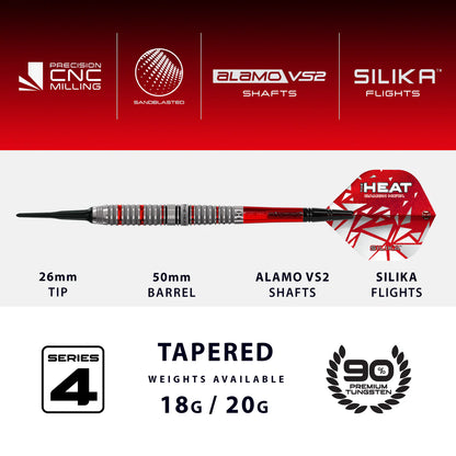 Harrows - Damon Heta Series 4 90% Softdart