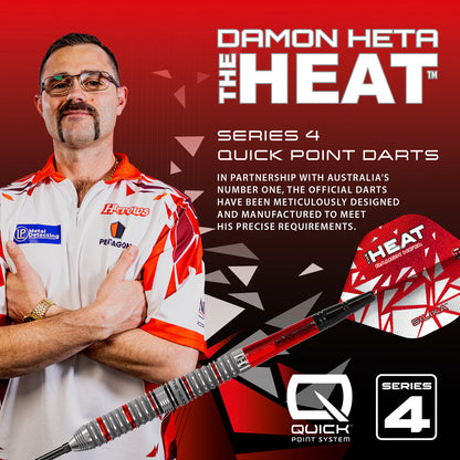 Harrows - Damon Heta Series 4 90% Quick Point Steeldart