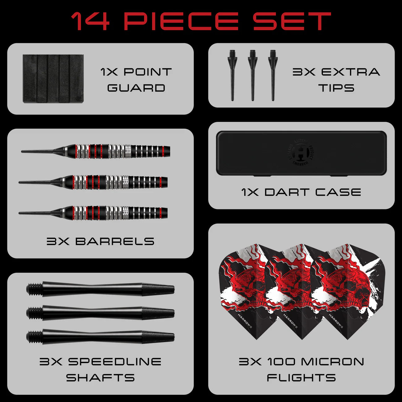 Harrows - Heavy Metal Softdart