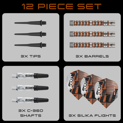 Harrows - Luke Woodhouse Series 3 90% Softdart