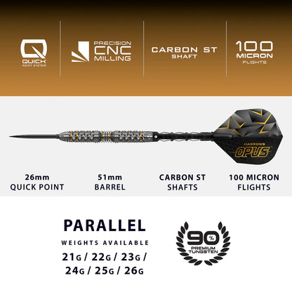 Harrows - Opus Quick Point 90% Steeldart