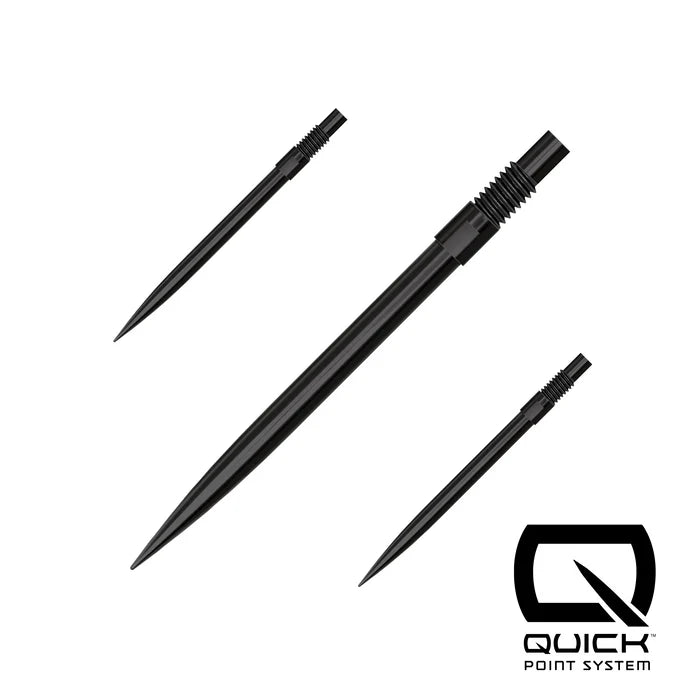 Harrows - Quick Points Spitzen schwarz