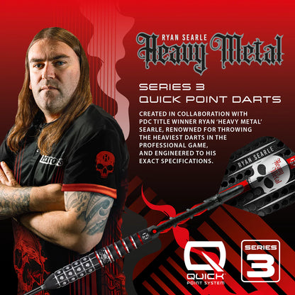 Harrows - Ryan Searle Series 3 90% Quick Point Steeldart