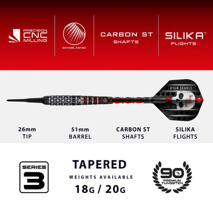 Harrows - Ryan Searle Series 3 90% Softdart