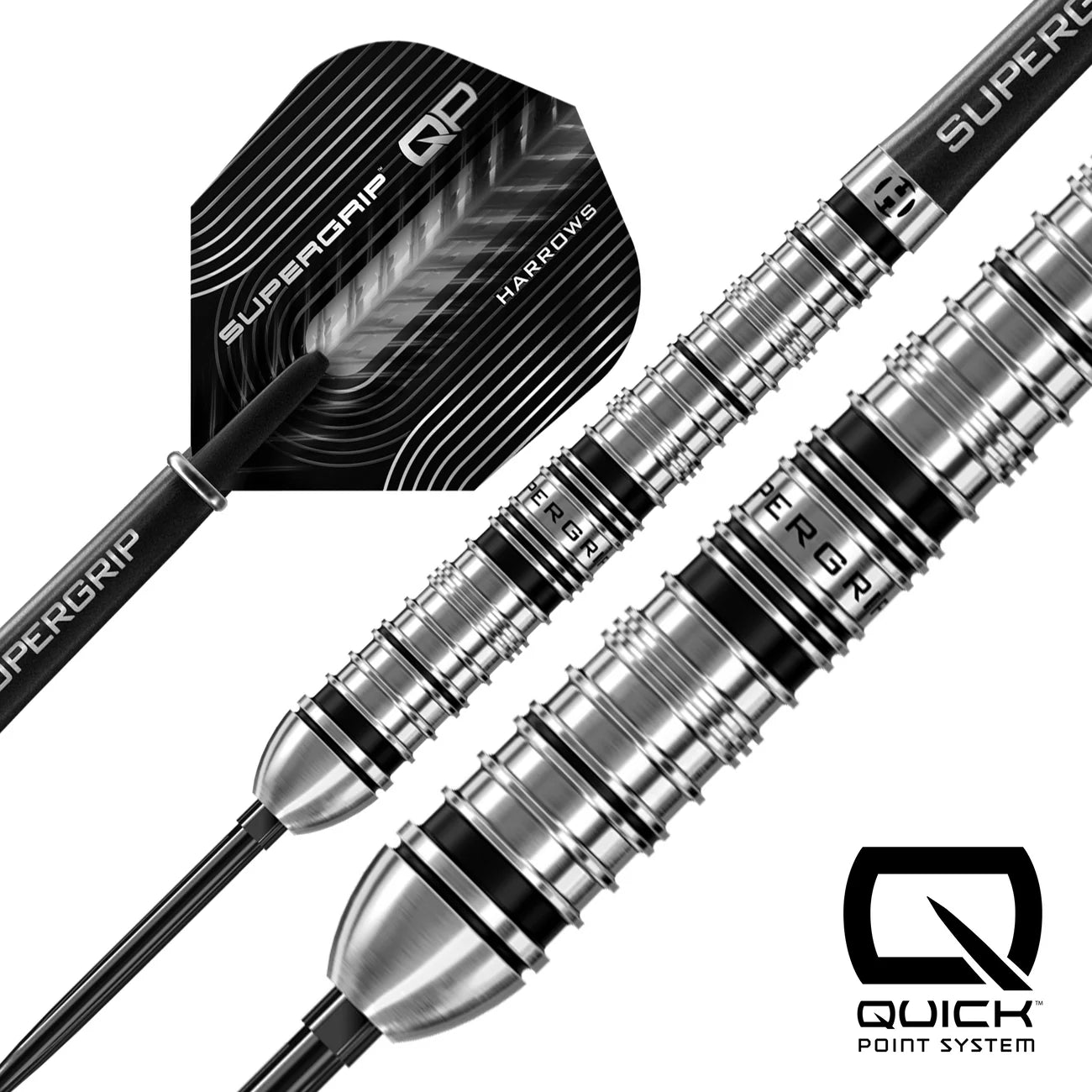 Harrows - Supergrip QP Tapered 90% Quick Point Steeldart