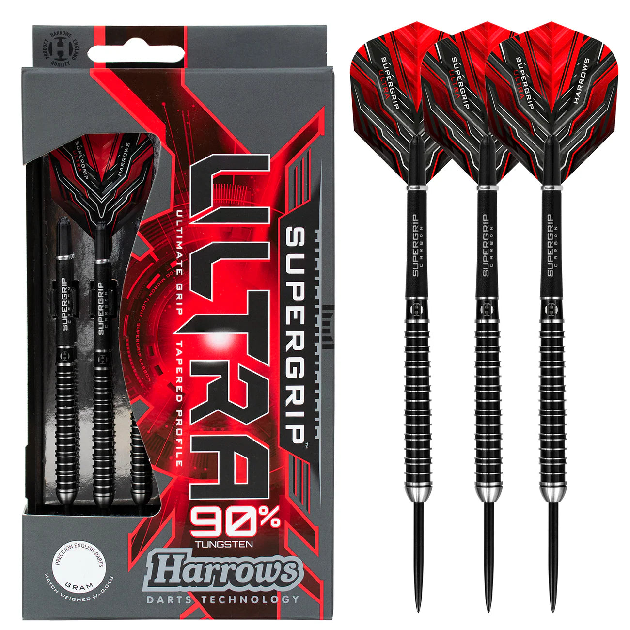 Harrows - Supergrip Ultra 90% Steeldart