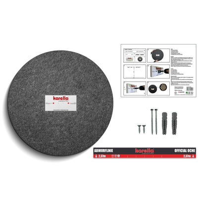 Karella - Schallschutz für Steeldartboards mit Surround
