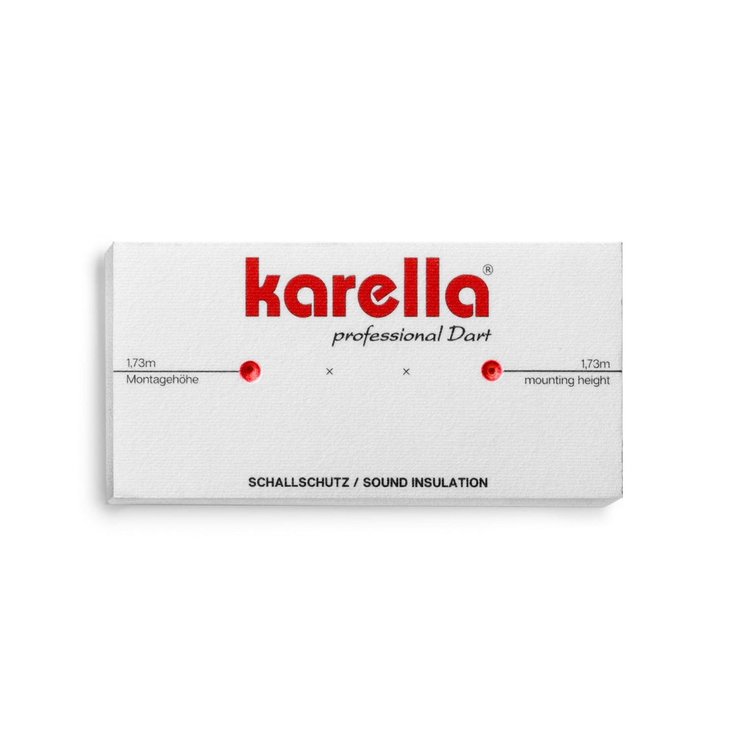 Karella - Schallschutz für Steeldartboards mit Surround