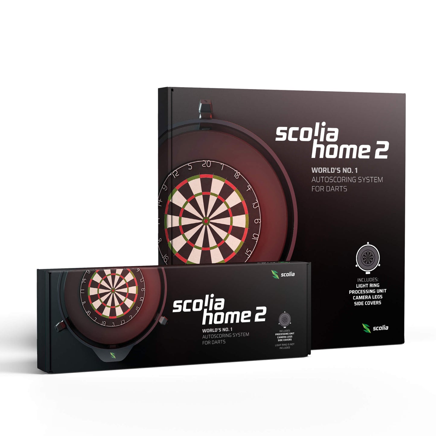 Scolia - Home 2 Autoscoring System mit Licht (Winmau Plasma)
