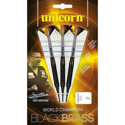 Unicorn - Black Brass Gary Anderson Softdarts