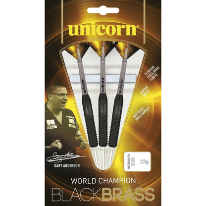 Unicorn - Black Brass Gary Anderson Steeldart