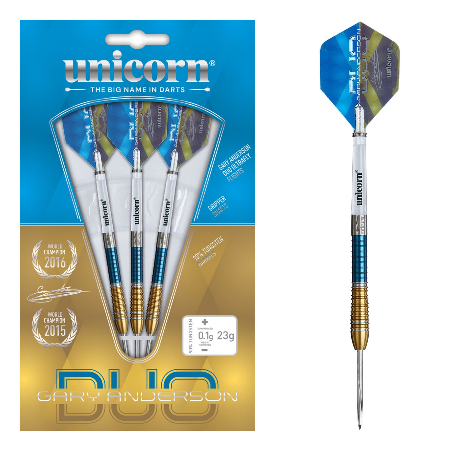 Unicorn - Gary Anderson Phase 6 Duo Steeldart