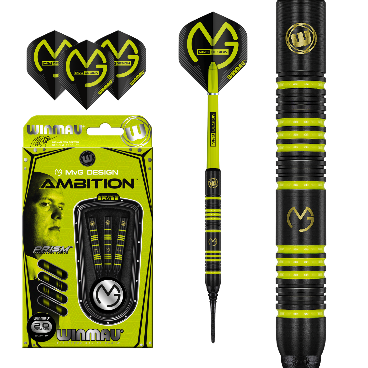 Winmau - Michael Van Gerwen Ambition Softdart