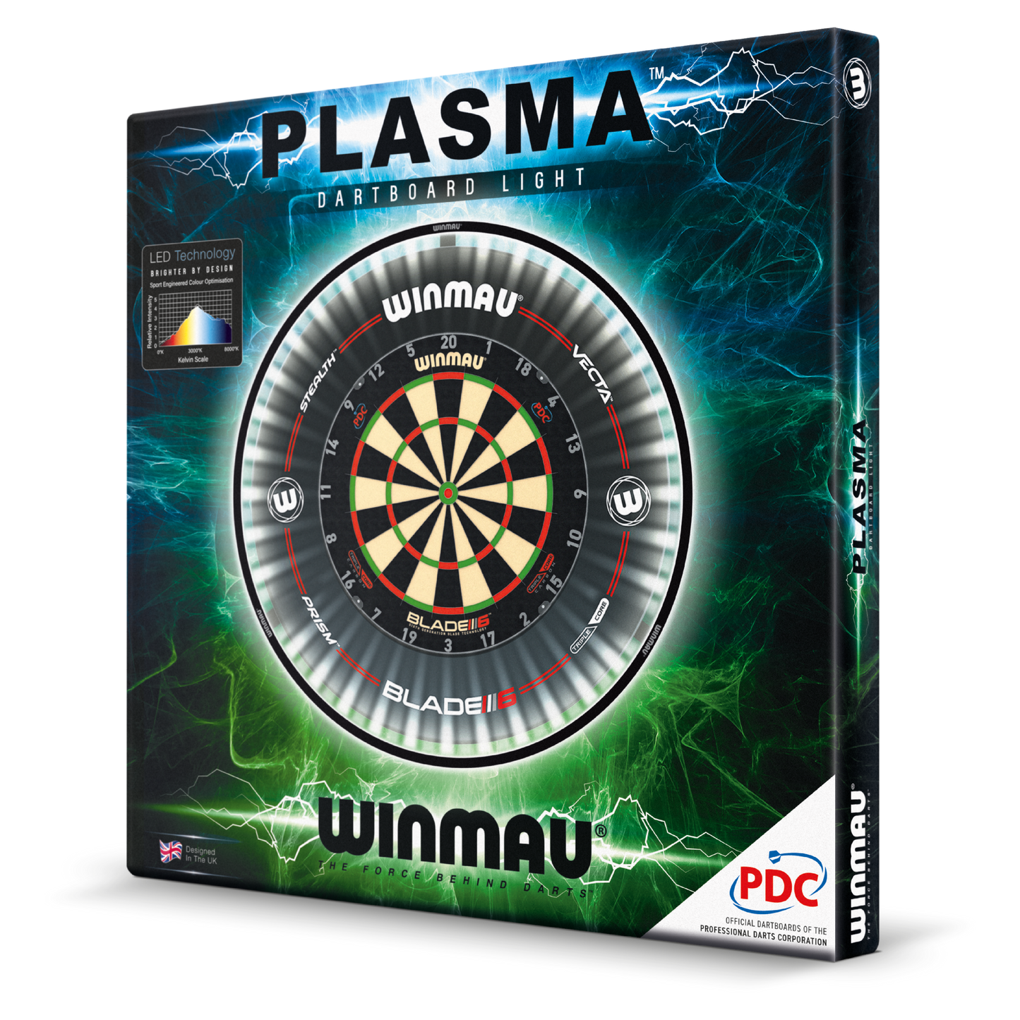 Winmau - Plasma LED Dartboard Beleuchtung